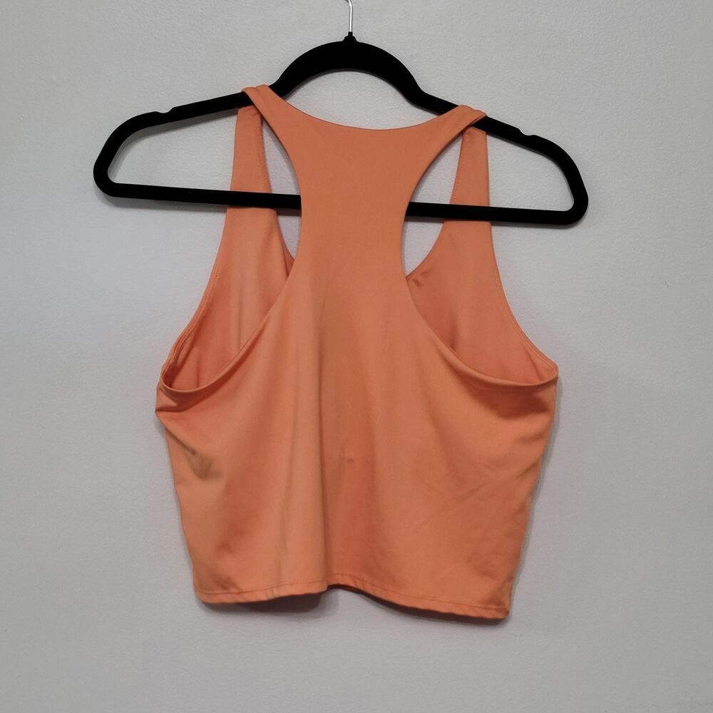 Pro Player Women’s Orange Capri Leggings M & Tank Top L Set Moisture Wicking - Picture 3 of 9